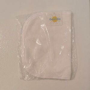 Brand New White Burp Cloth